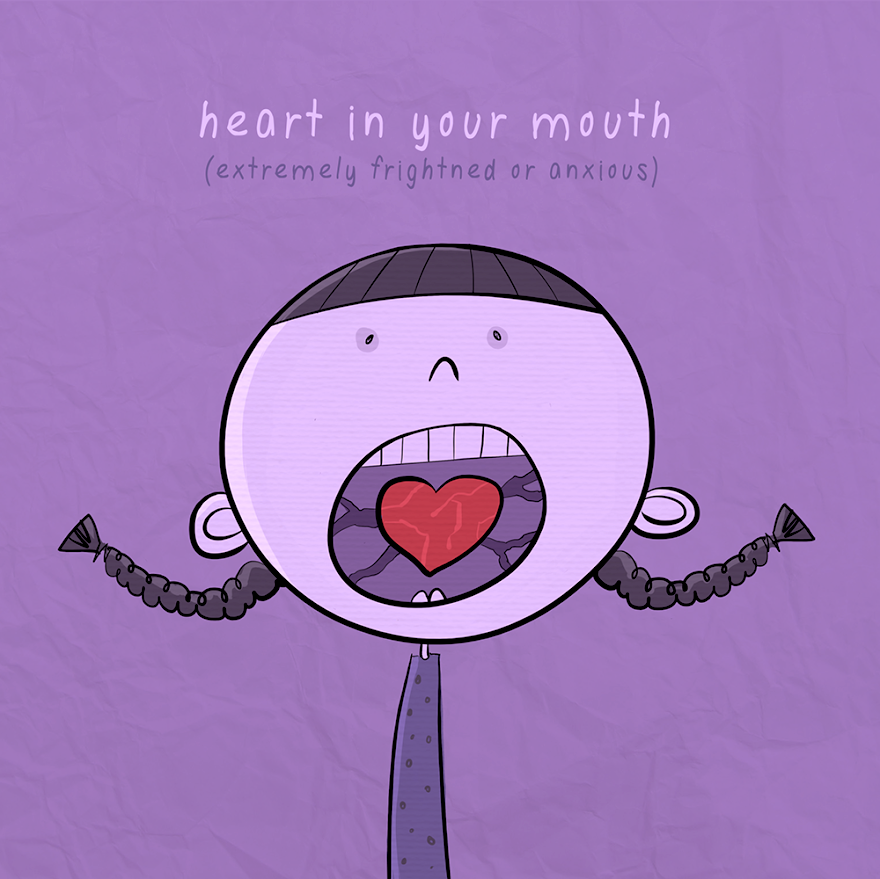 Heart in your mouth